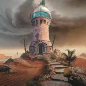 Alchemist Tower in desert